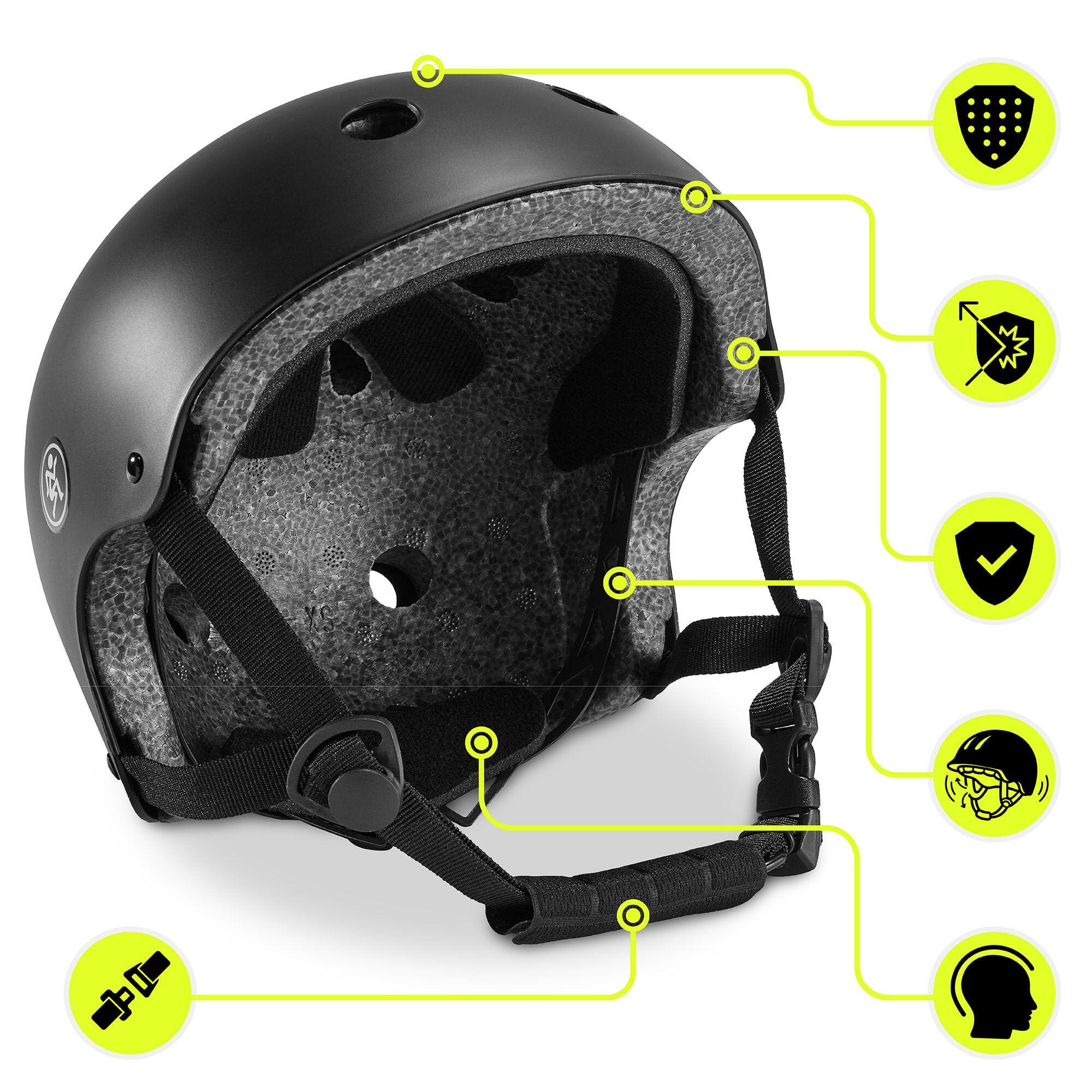 Casque enfant - vélo, trottinette - léger, ventilé - noir 6/9