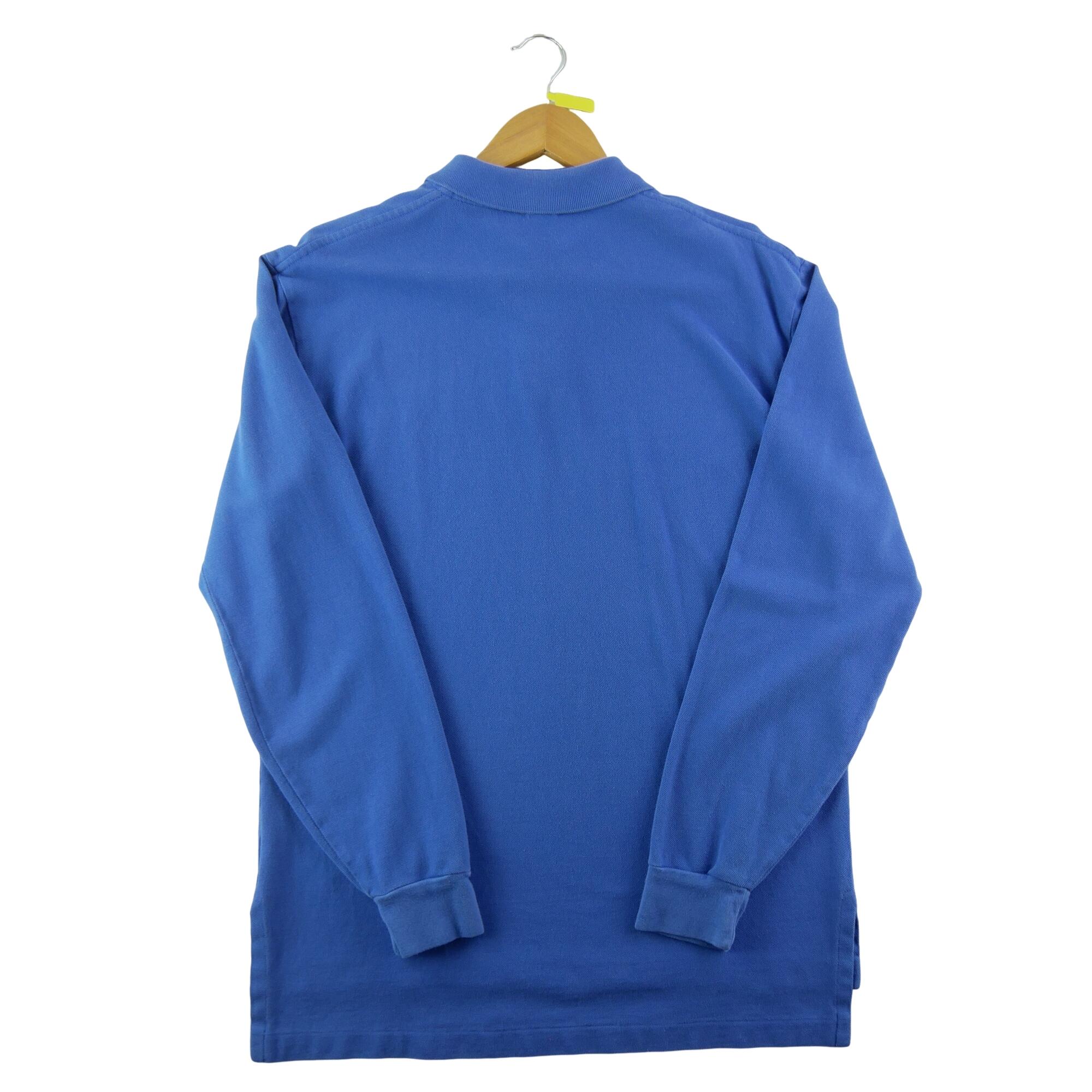 Poloshirt lange mouwen voor heren blauw Polo Ralph Lauren 2/7