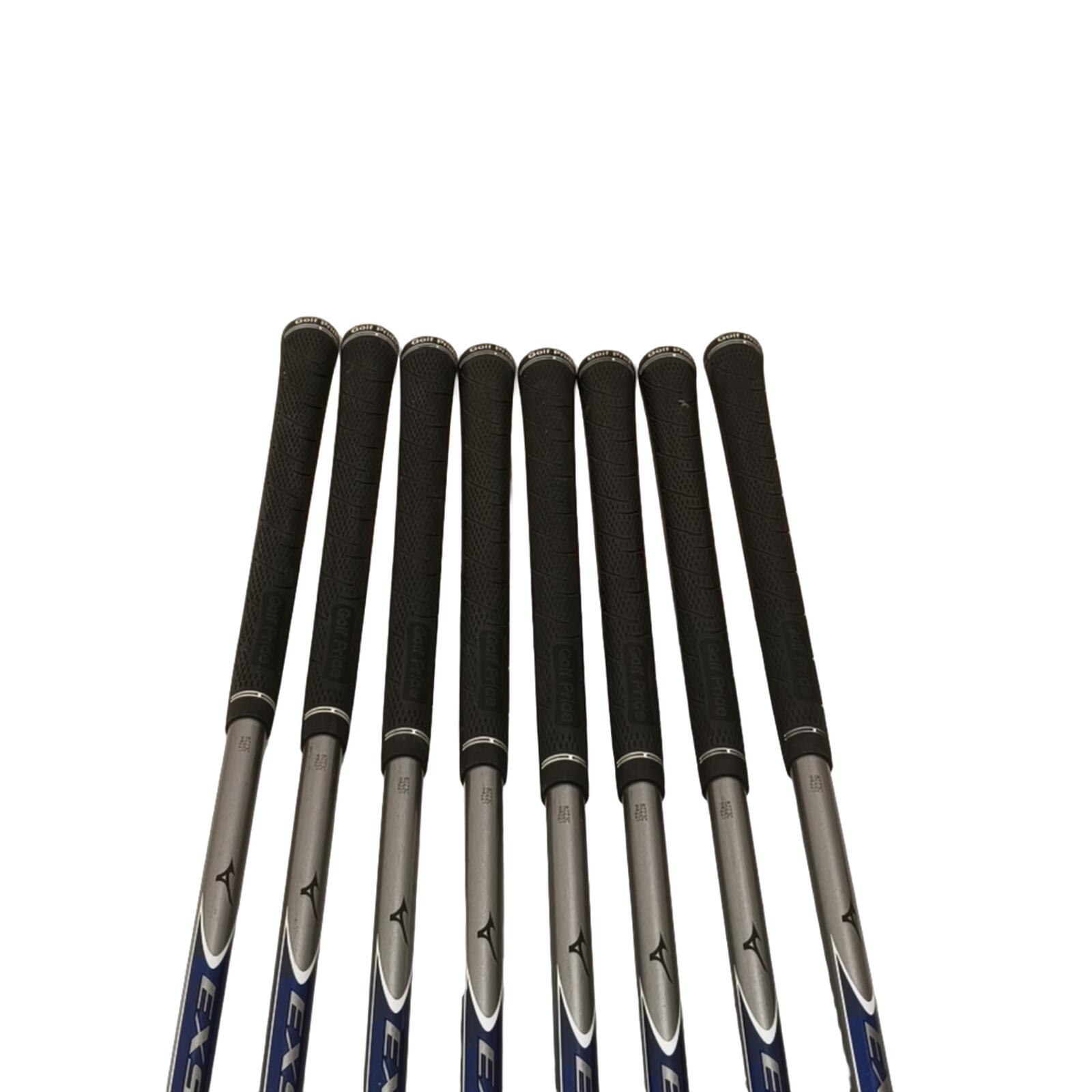Mizuno MX-100 IJzerset / 4-PW+SW / Flex Regular / Grafiet 5/7