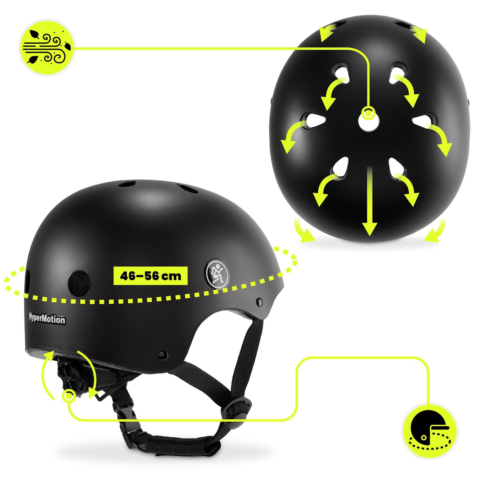 Casque enfant - vélo, trottinette - léger, ventilé - noir 4/9