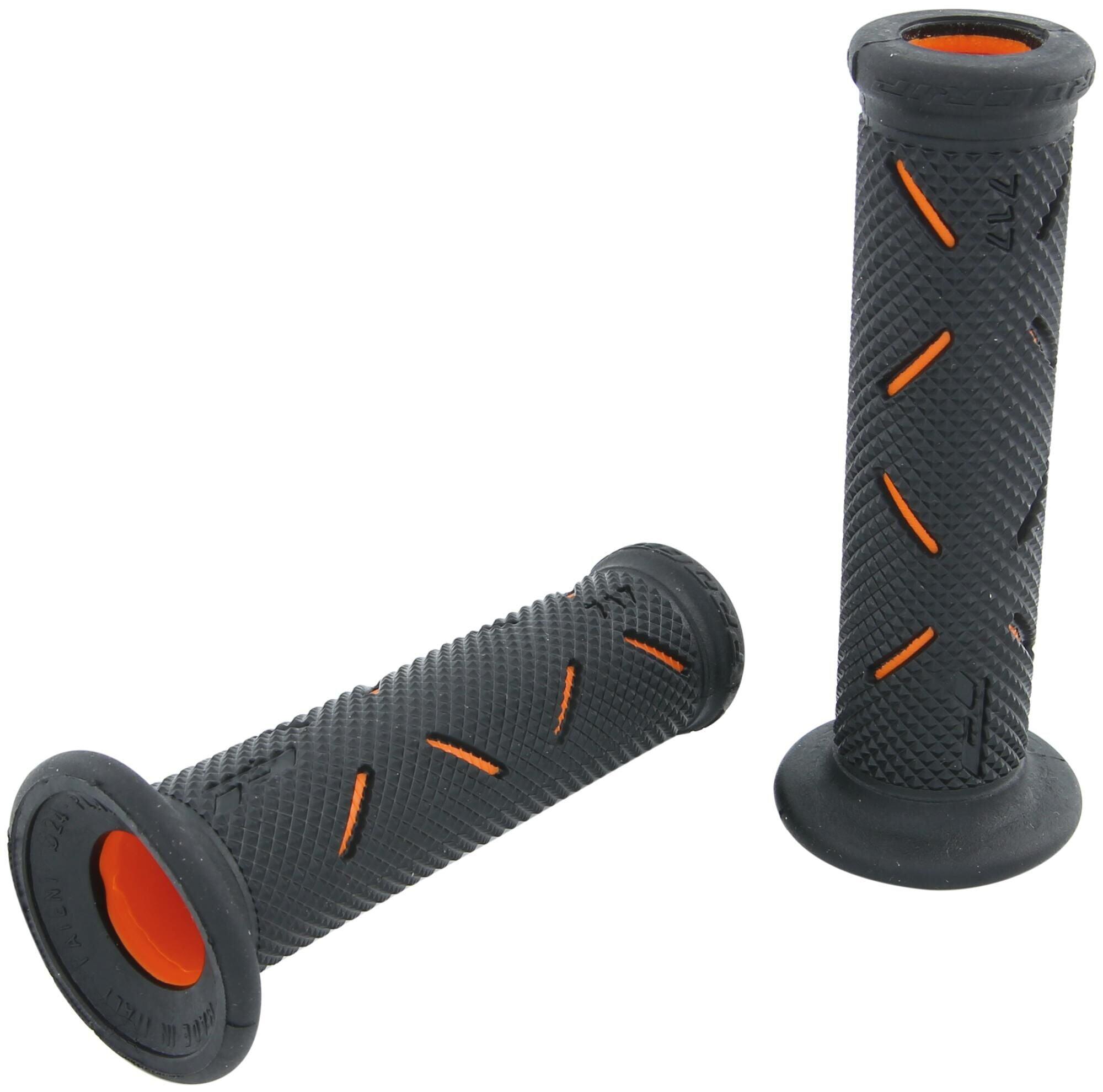 Progrip 717 gumy manetek 122 mm otwarte czarno-pomarańczowe