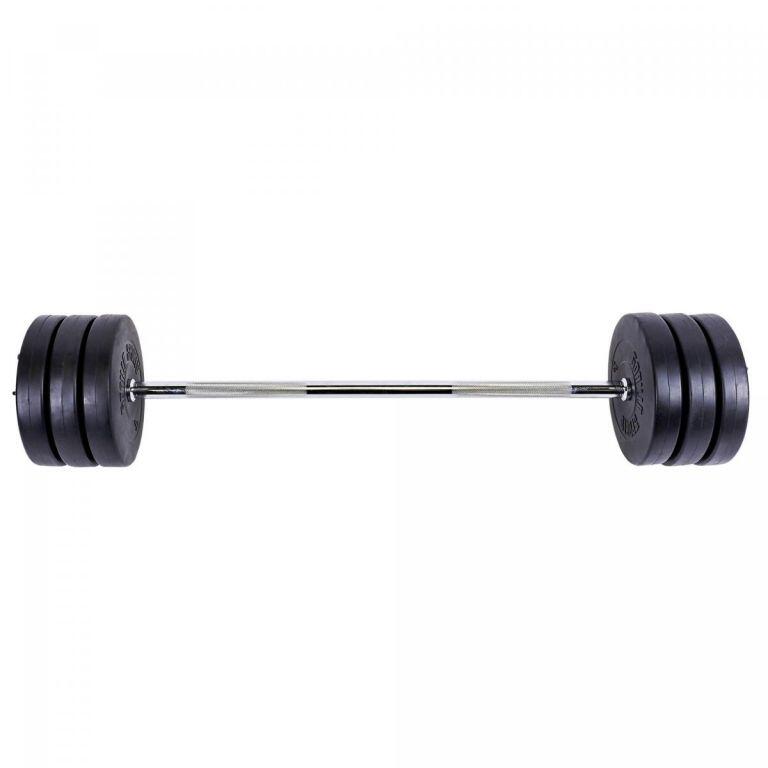 Langhantelset Kunststoff 38 kg 3/7