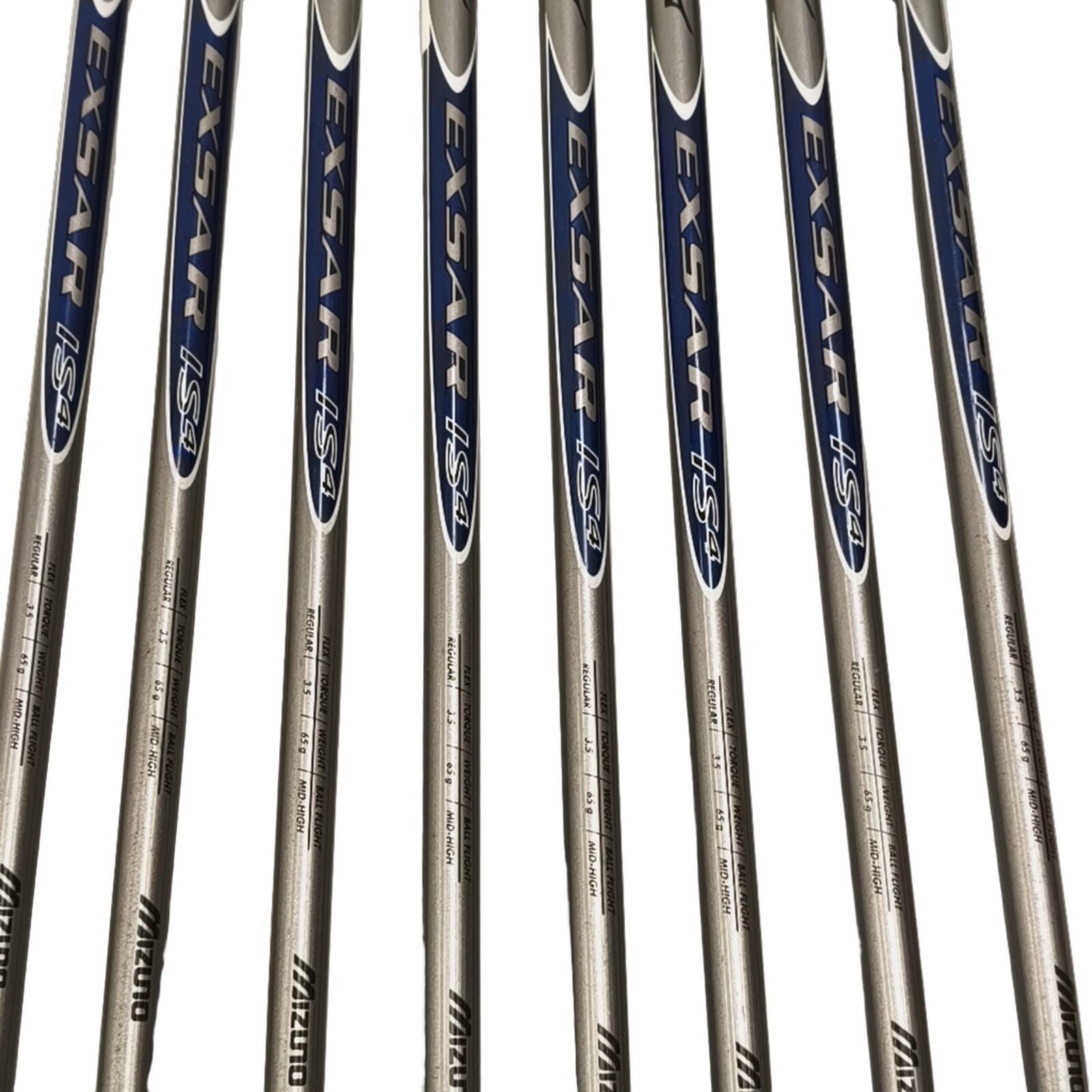 Mizuno MX-100 IJzerset / 4-PW+SW / Flex Regular / Grafiet 4/7