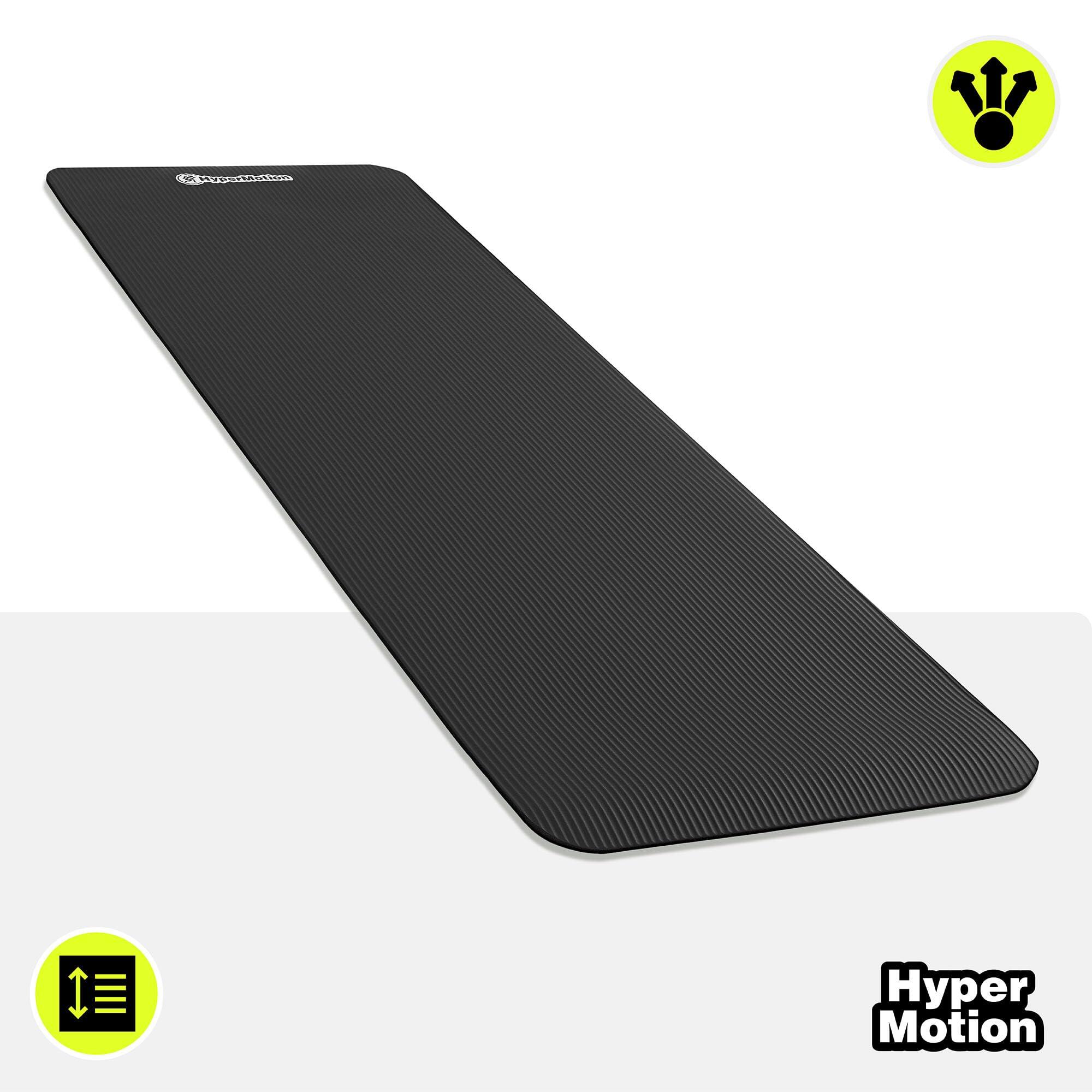Esterilla de yoga y fitness - ocio - lisa - NBR 8 mm - Negro 2/10