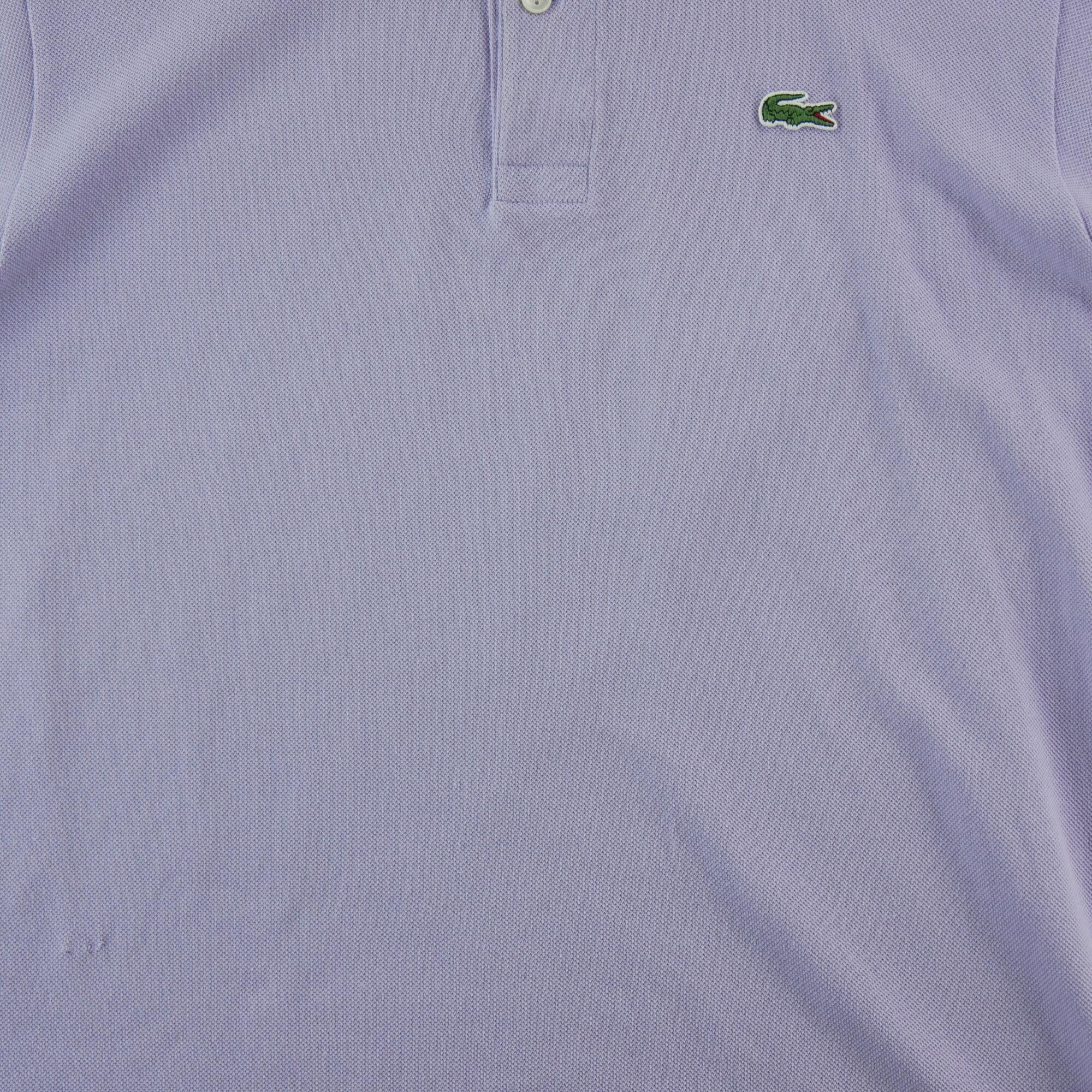 Seconde vie - Polo manches courtes Homme  Violet - Bon état 6/7