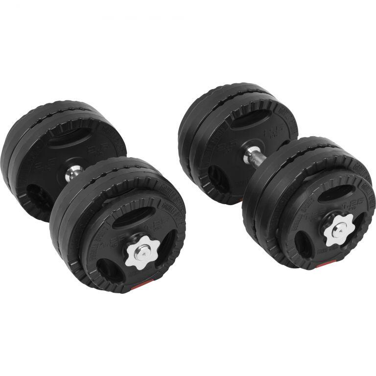 Kurzhantelset Kunststoff Gripper 30 kg 4/7