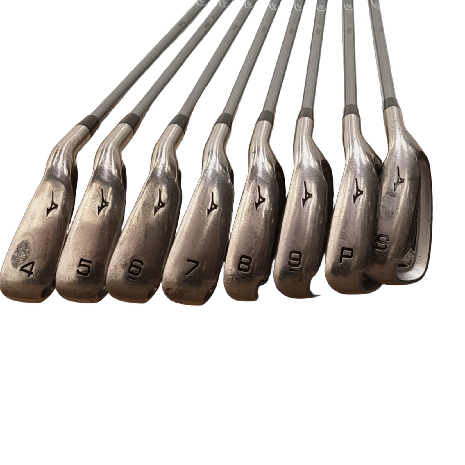 Mizuno MX-100 IJzerset / 4-PW+SW / Flex Regular / Grafiet 2/7