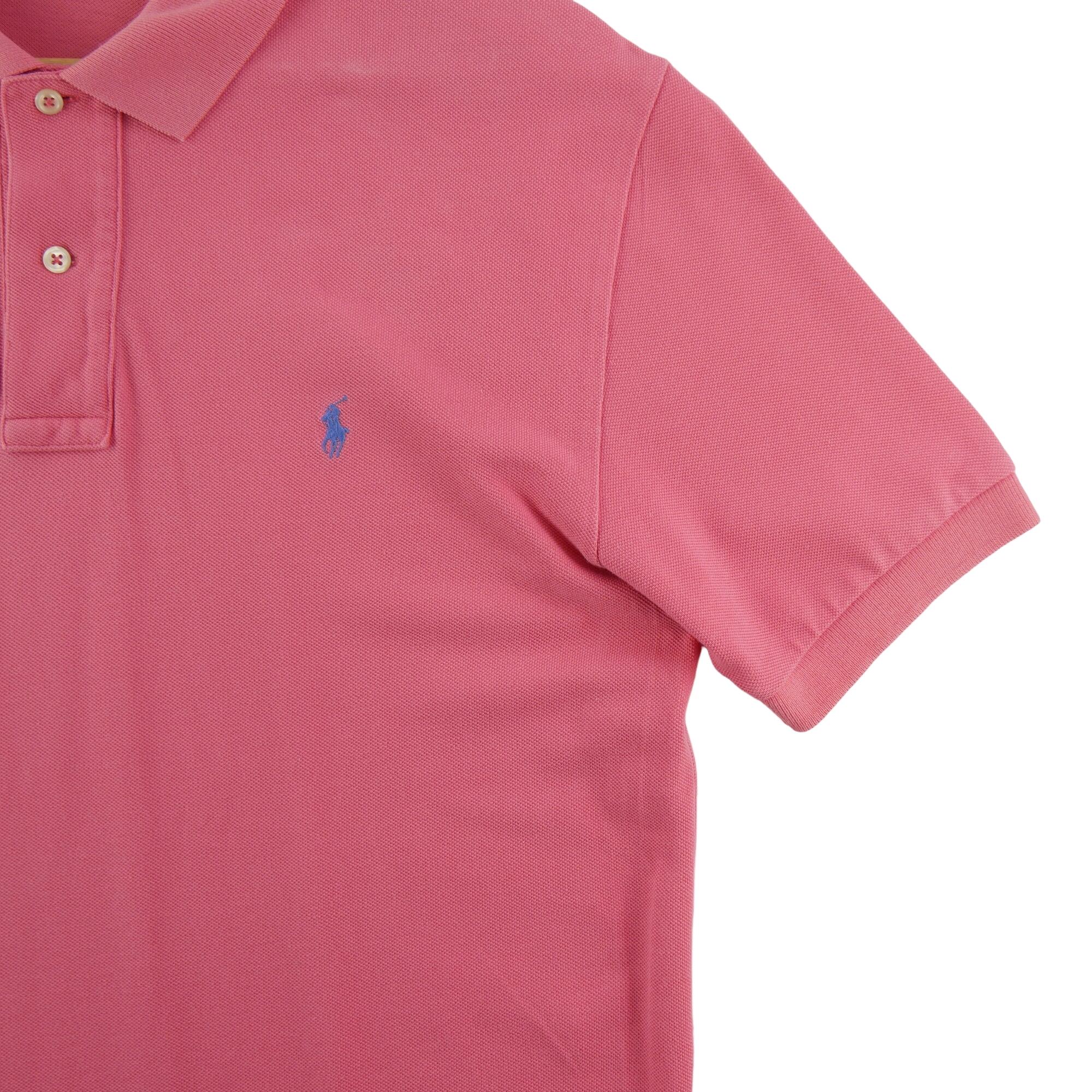 Second hand - Polo Ralph Lauren Polo uomo maniche corte rosa - Stato buono 4/7