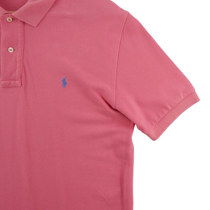 Second life - Polos bărbătești cu mâneci scurte Polo Ralph Lauren roz - Bun