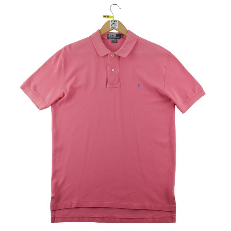 Second life - Polos bărbătești cu mâneci scurte Polo Ralph Lauren roz - Bun