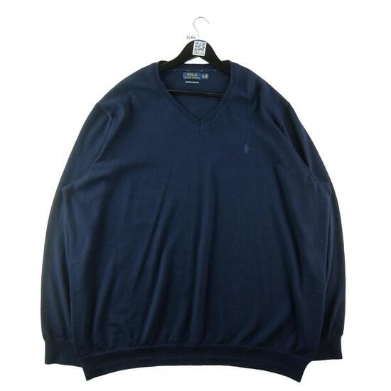 Seconde vie - Pull Homme en laine Marine - Excellent