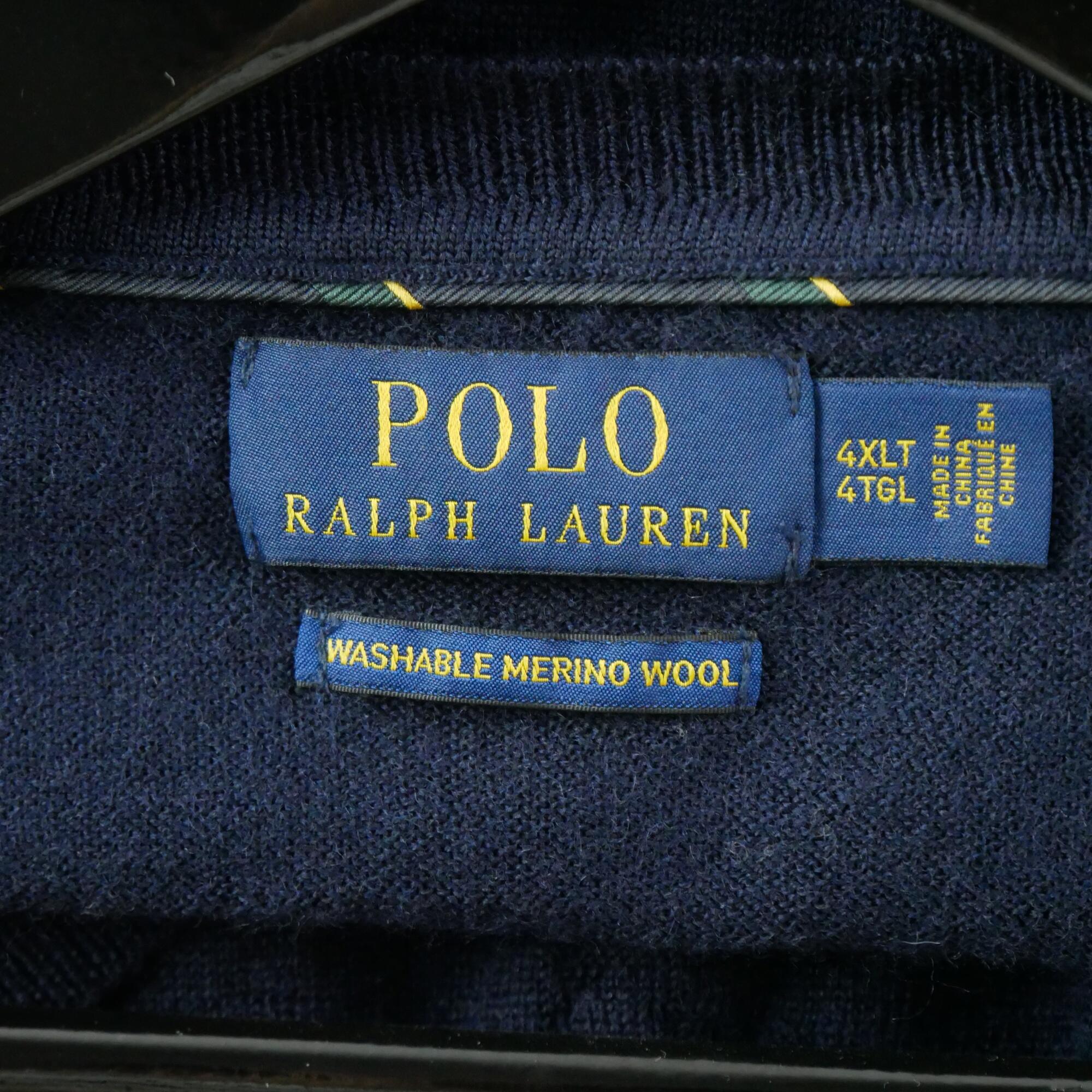 Seconde vie - Pull Homme en laine Marine - Excellent 5/5