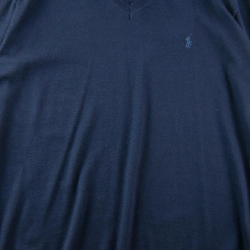 Second life - Pulover bărbați Polo Ralph Lauren lână bleumarin - Ca nou