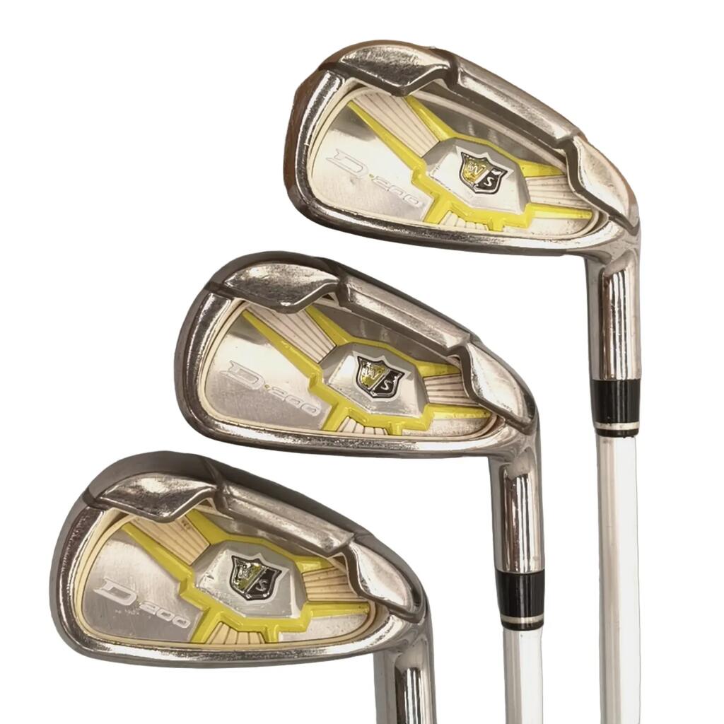 Wilson Staff D200 Superlite Iron set / 6-PW+SW / Flex Ladies / Graphite