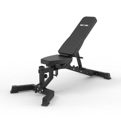 Verstelbare halterbank - fitnessbank - verstelbaar - max. 1300 kg - met
