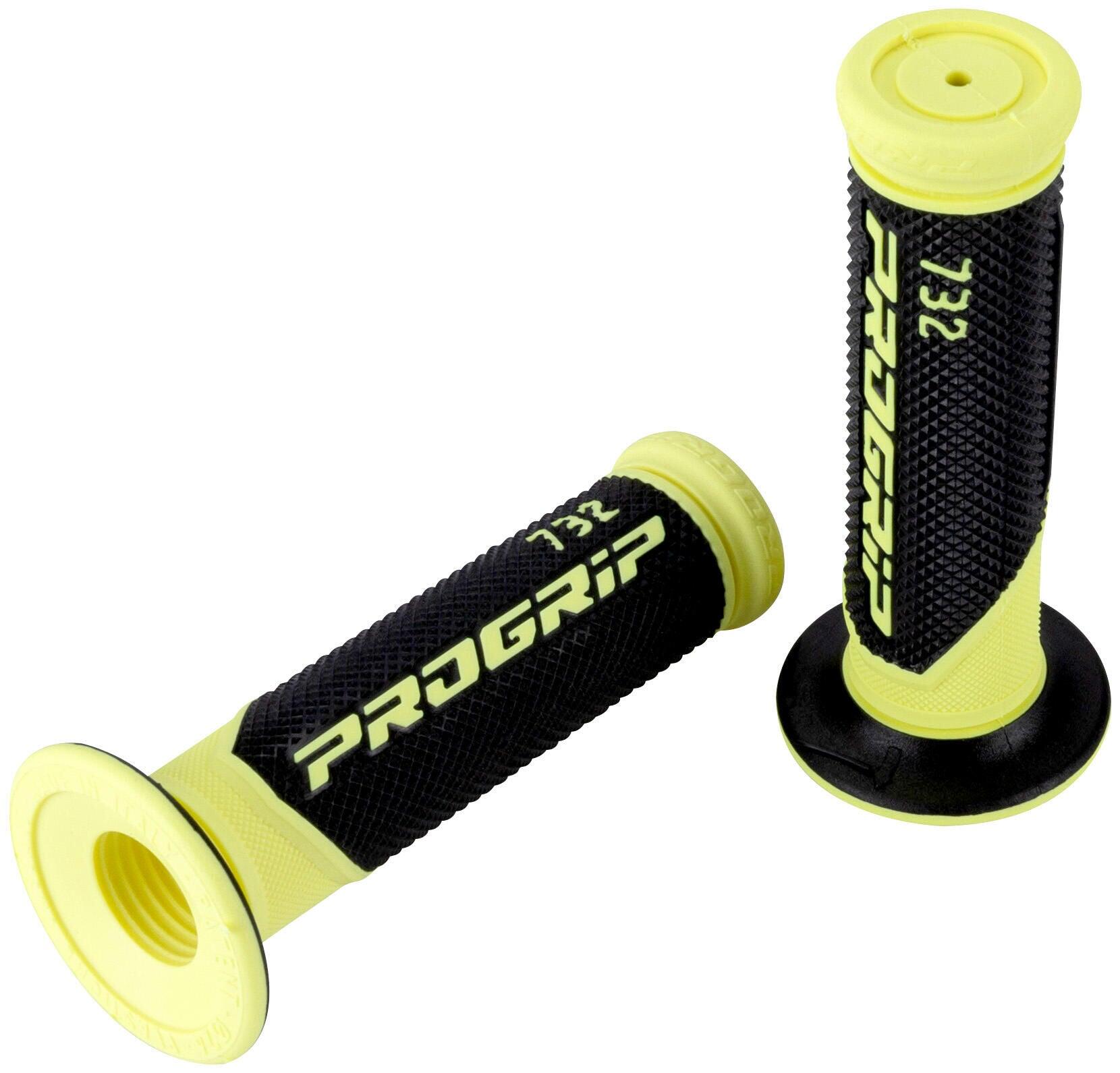 Uchwyt PROGRIP 732 mod.18 gumowy zamknięty 125 mm, fluo