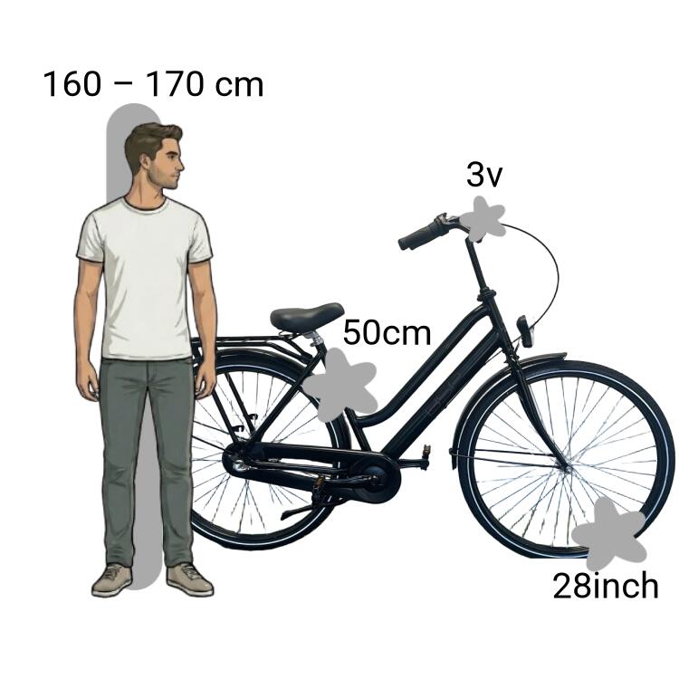 Bicicleta usada BSP Metropolis 2/4