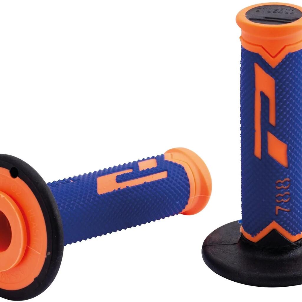 PROGRIP 788 Mod.18 Rubber Handlebar Grips — 115mm (Closed).