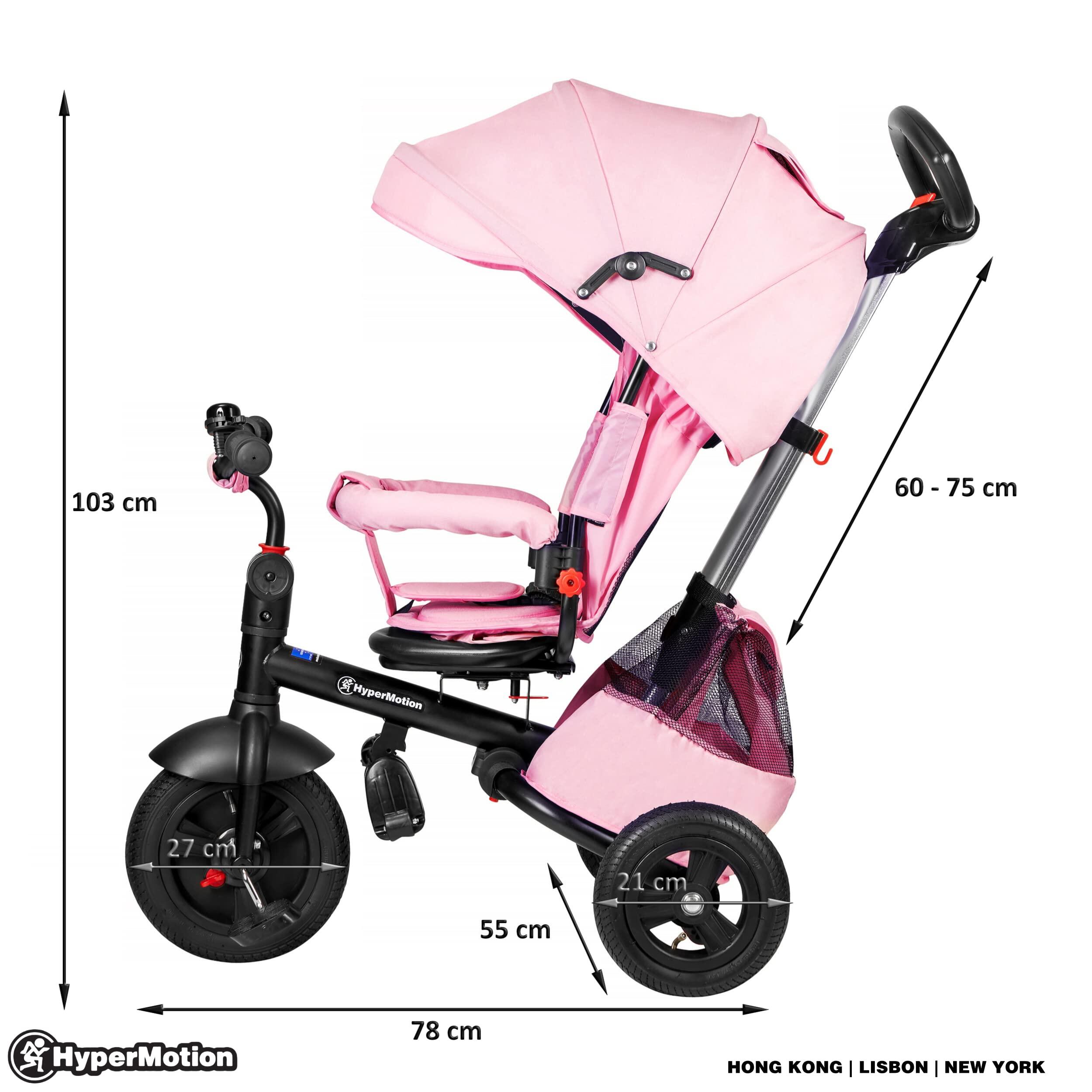 Triciclo evolutivo - unisex - girevole, pieghevole - Tobi Velar 5/10
