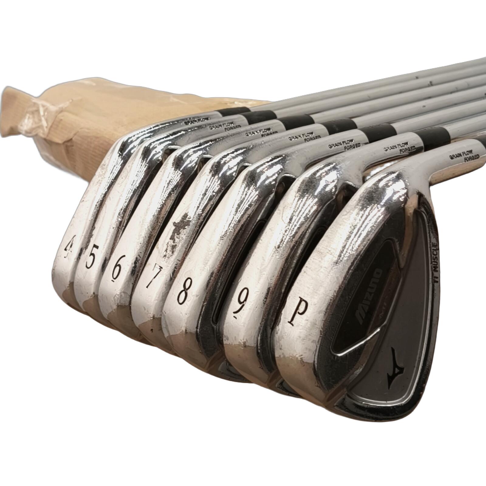 Mizuno MP-59 IJzerset / 4-PW / Flex X-Stiff / Staal 3/7