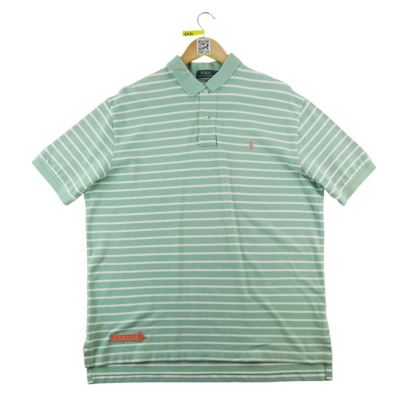 Second life - Polo cu mânecă scurtă bărbați Polo Ralph Lauren verde - Bun