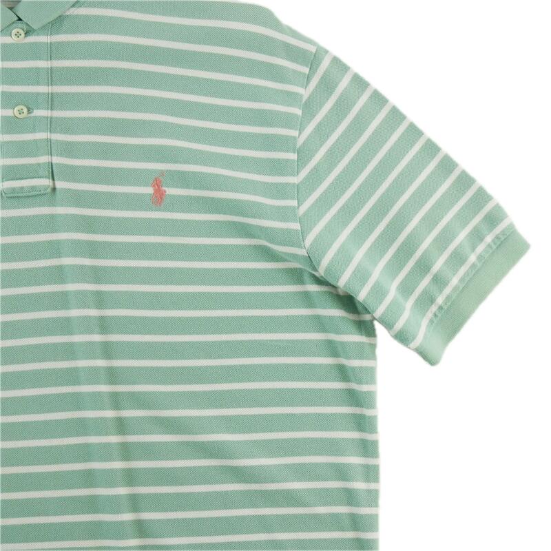 Second life - Polo cu mânecă scurtă bărbați Polo Ralph Lauren verde - Bun