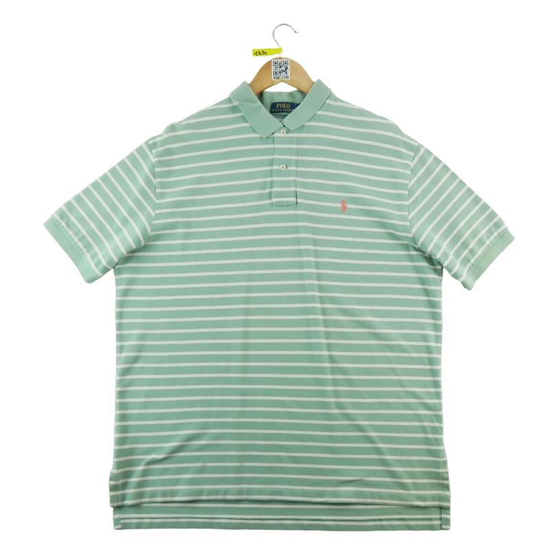 Second life - Polo cu mânecă scurtă bărbați Polo Ralph Lauren verde - Bun