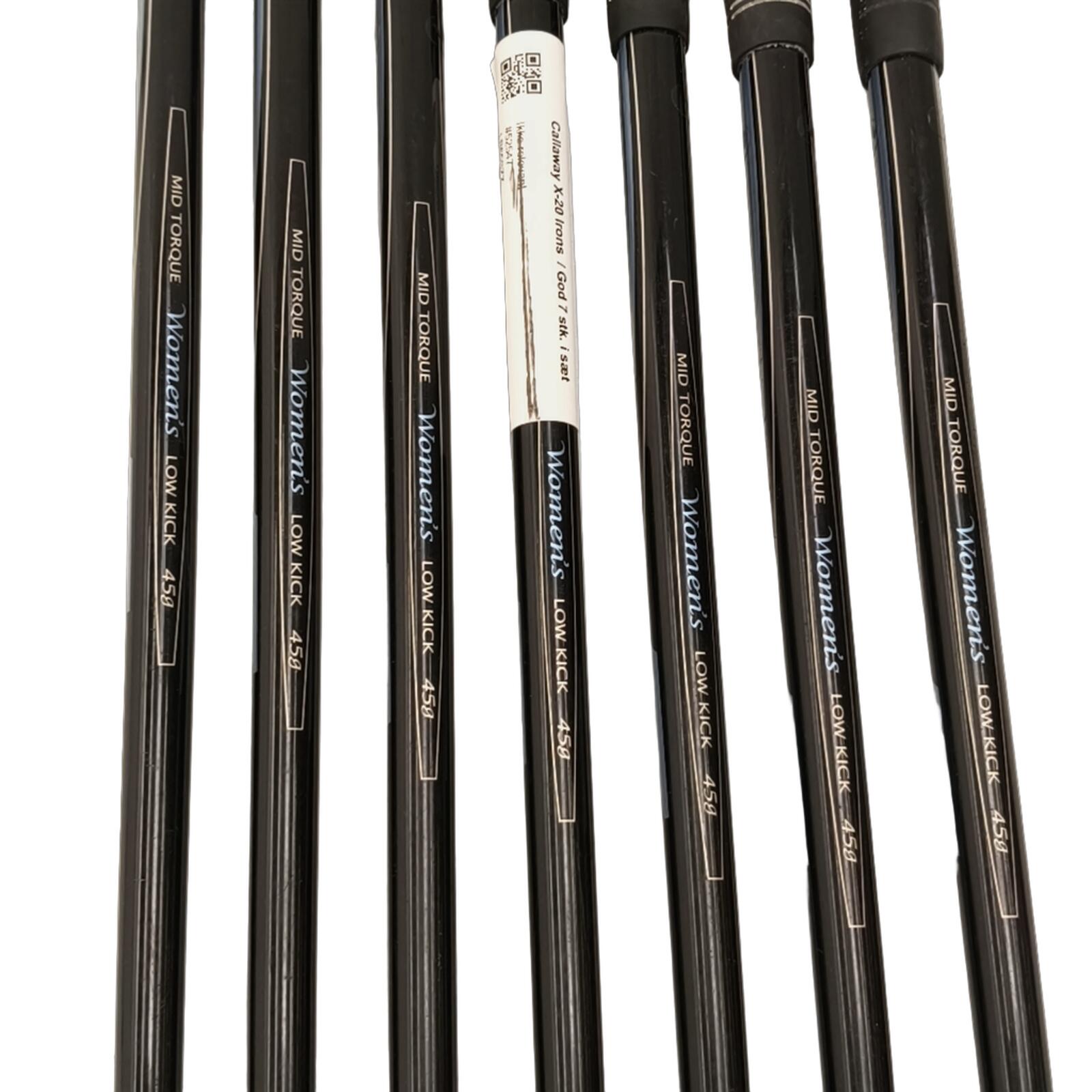 Callaway X20 IJzerset / 4-PW / Flex Ladies / Grafiet 4/7