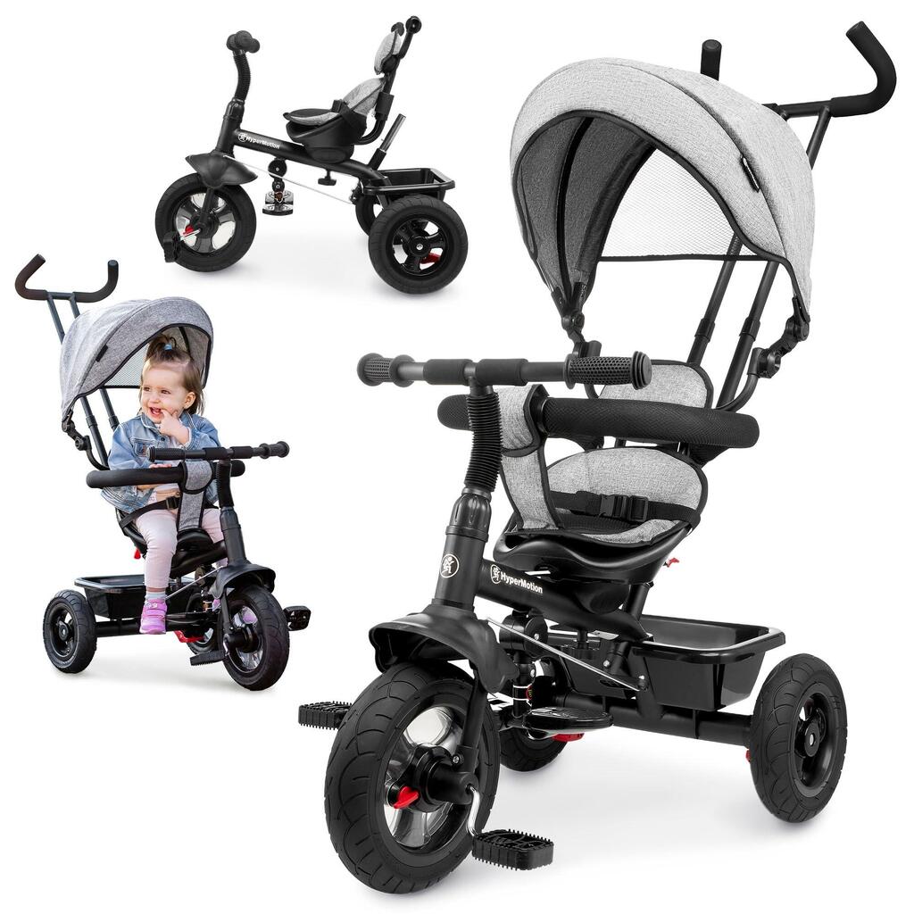 Evolutive tricycle - child - unisex - 3-in-1, adjustable handlebar