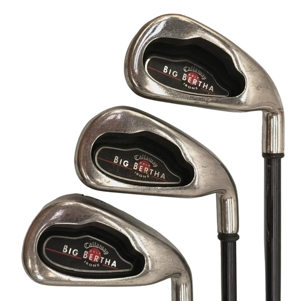 Callaway Big Bertha 2004 Iron Set / 4-PW+SW / Flex A-flex / Graphite