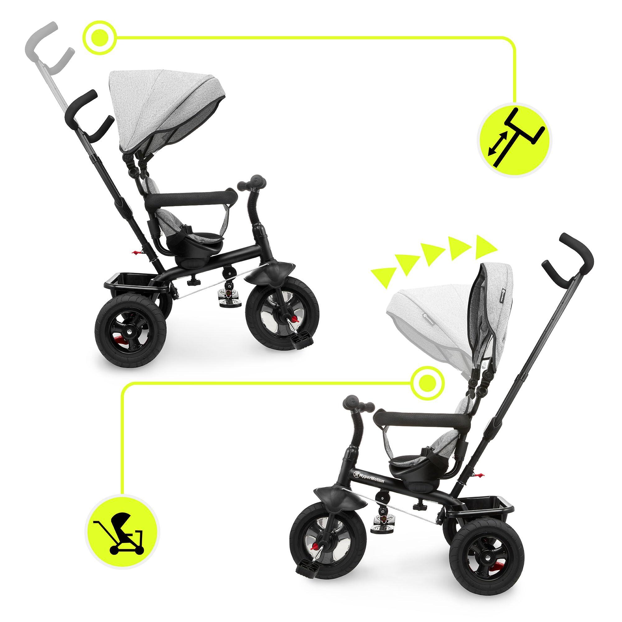 Triciclo evolutivo – bambino – unisex – 3-in-1, manubrio regolabile 8/9