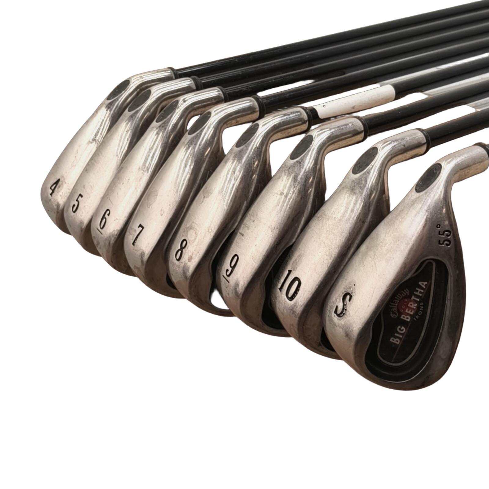 Callaway Big Bertha 2004 IJzerset / 4-PW+SW / Flex A-flex / Grafiet 3/7