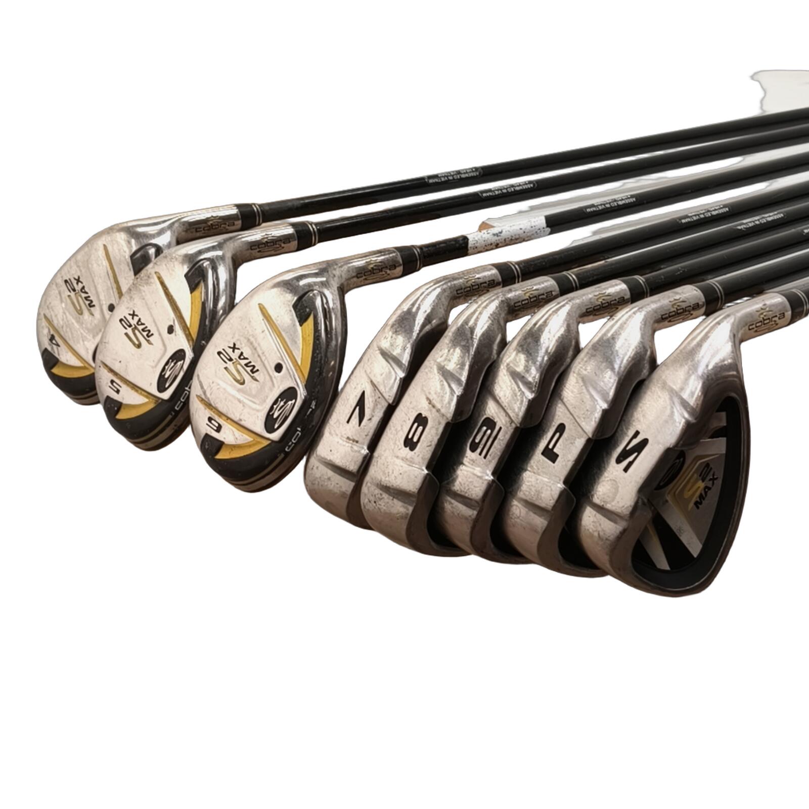 Cobra S2 Max IJzerset / 4H+5H+6H+7-PW+SW / Flex Regular / Grafiet 3/7