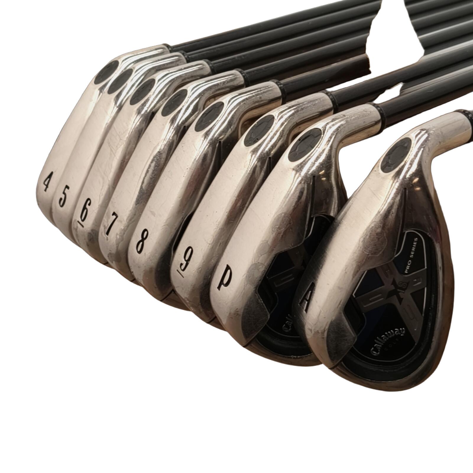 Callaway X18 Pro IJzerset / 4-PW+AW  / Flex Regular / Grafiet 3/7