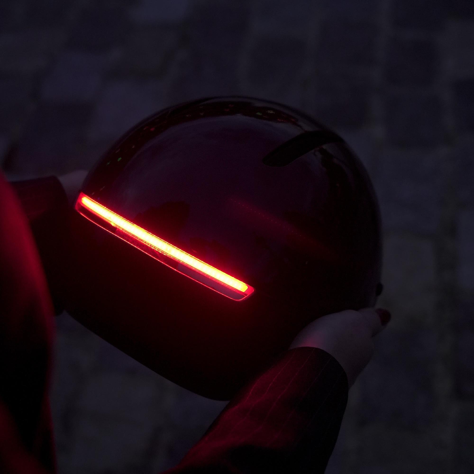 Casque LIFE avec éclairage Puissant Avant/Arrière et Clignotants - Taille unique 5/7