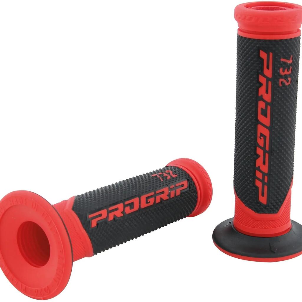 PROGRIP 732 Mod.18 Rubber Handlebar Grips — 125mm Open.
