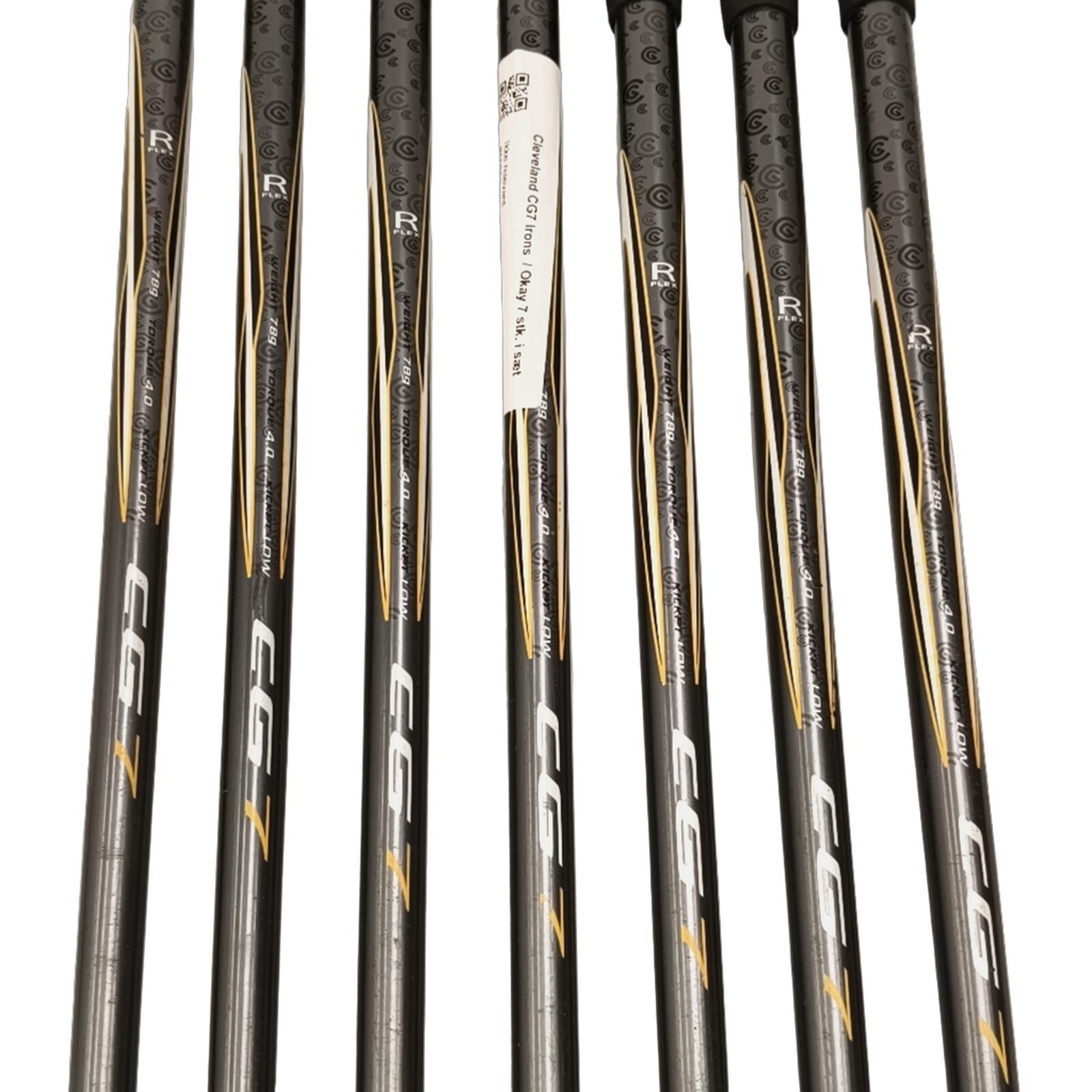 Cleveland CG7 IJzerset / 4-PW / Flex Regular / Grafiet 4/7