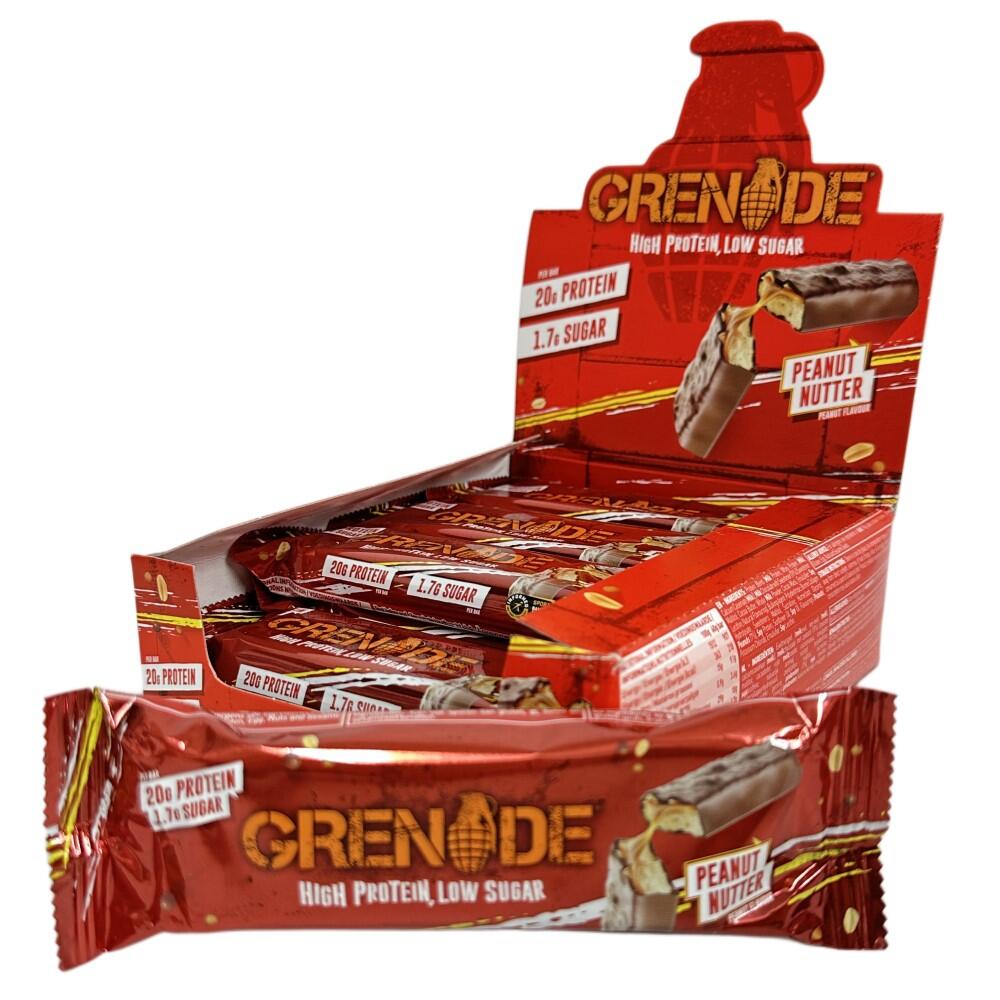 Grenade Carb Killa Bar 60g x12 Peanut Nutter