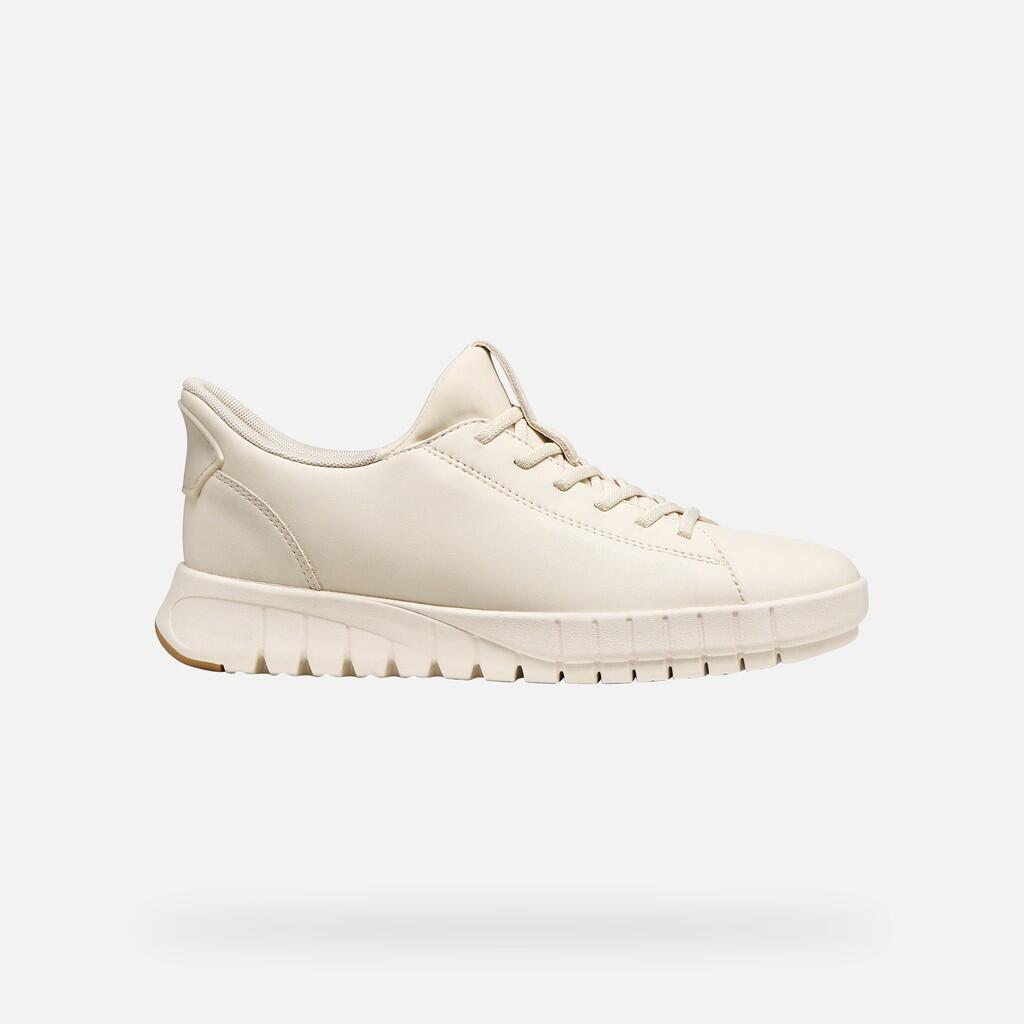 Baskets Femme D FLEXTRIDE PLUS Blanc Cassé 2/7