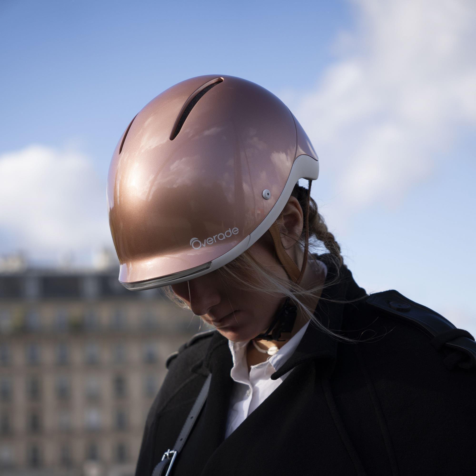 LIFE-Helm mit starker Beleuchtung vorne/hinten und Blinklichtern - Einheitsgröße 4/7