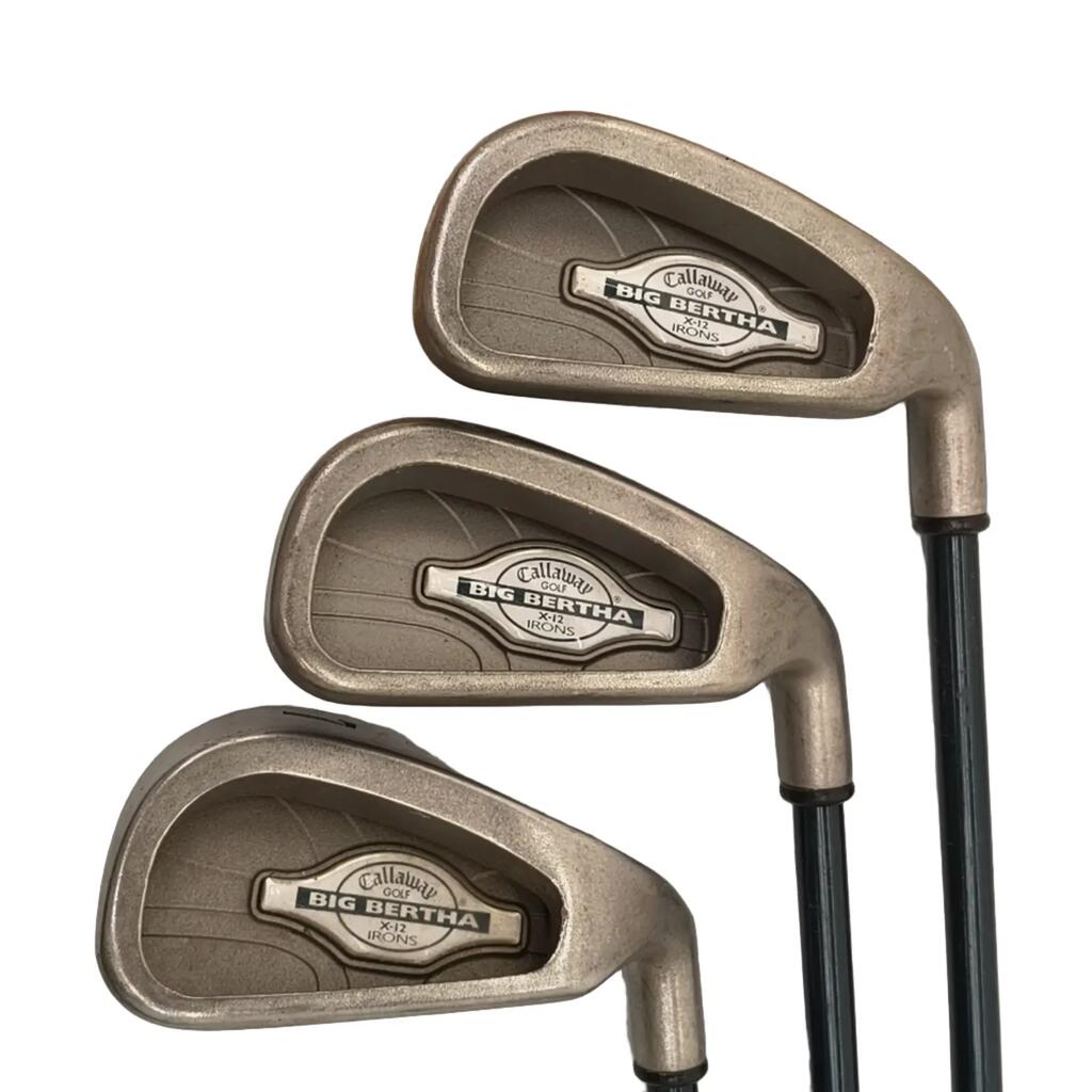 Callaway Big Bertha X12 Iron Set / 5-PW+SW / Flex Ladies / Graphite