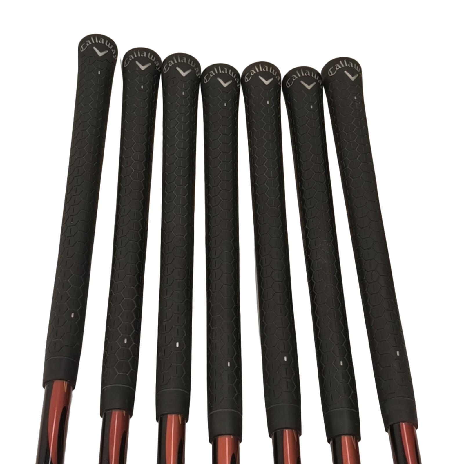Callaway Diablo Edge IJzerset / 5-PW+SW / Flex A-flex / Grafiet 5/5