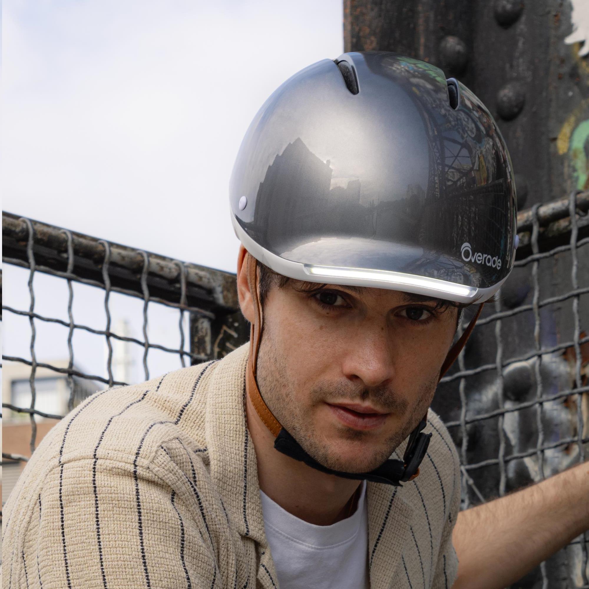 LIFE-Helm mit starker Beleuchtung vorne/hinten und Blinklichtern - Einheitsgröße 2/7