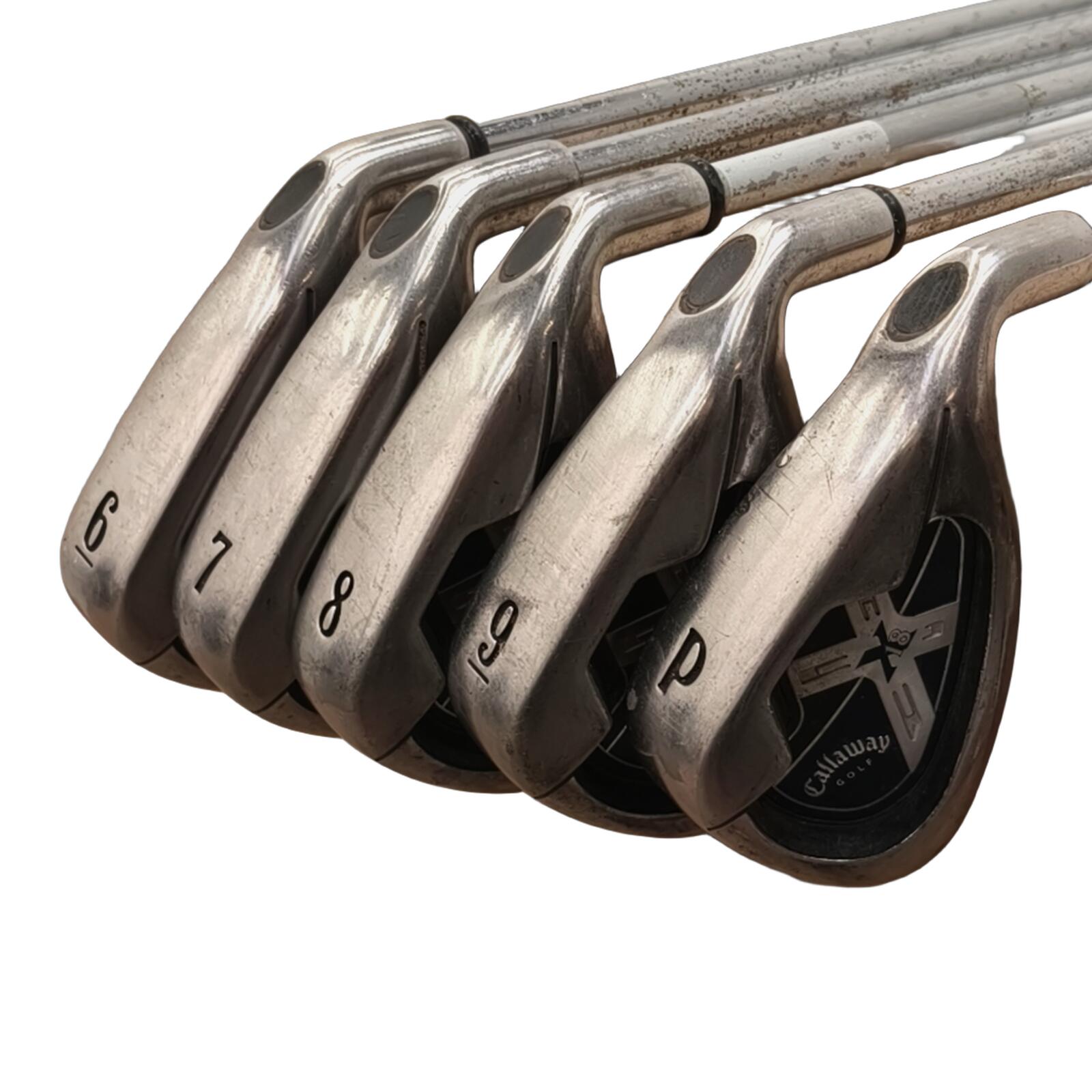 Callaway X18 IJzerset / 6-PW / Flex Uniflex / Staal 3/7