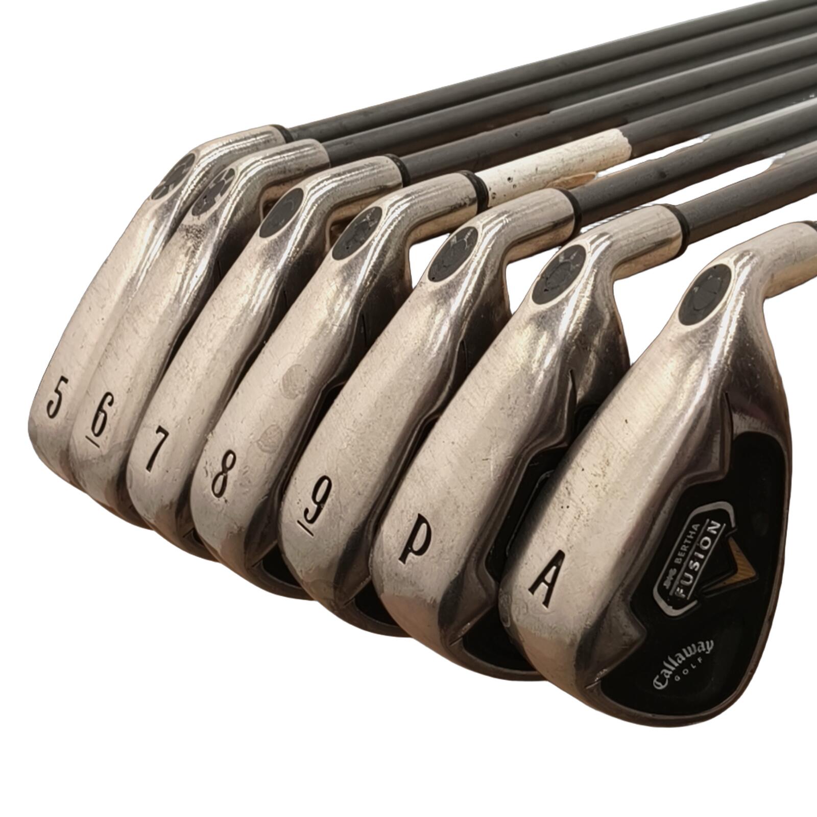 Callaway Big Bertha Fusion IJzerset / 5-PW+AW / Flex A-flex / Grafiet 3/7