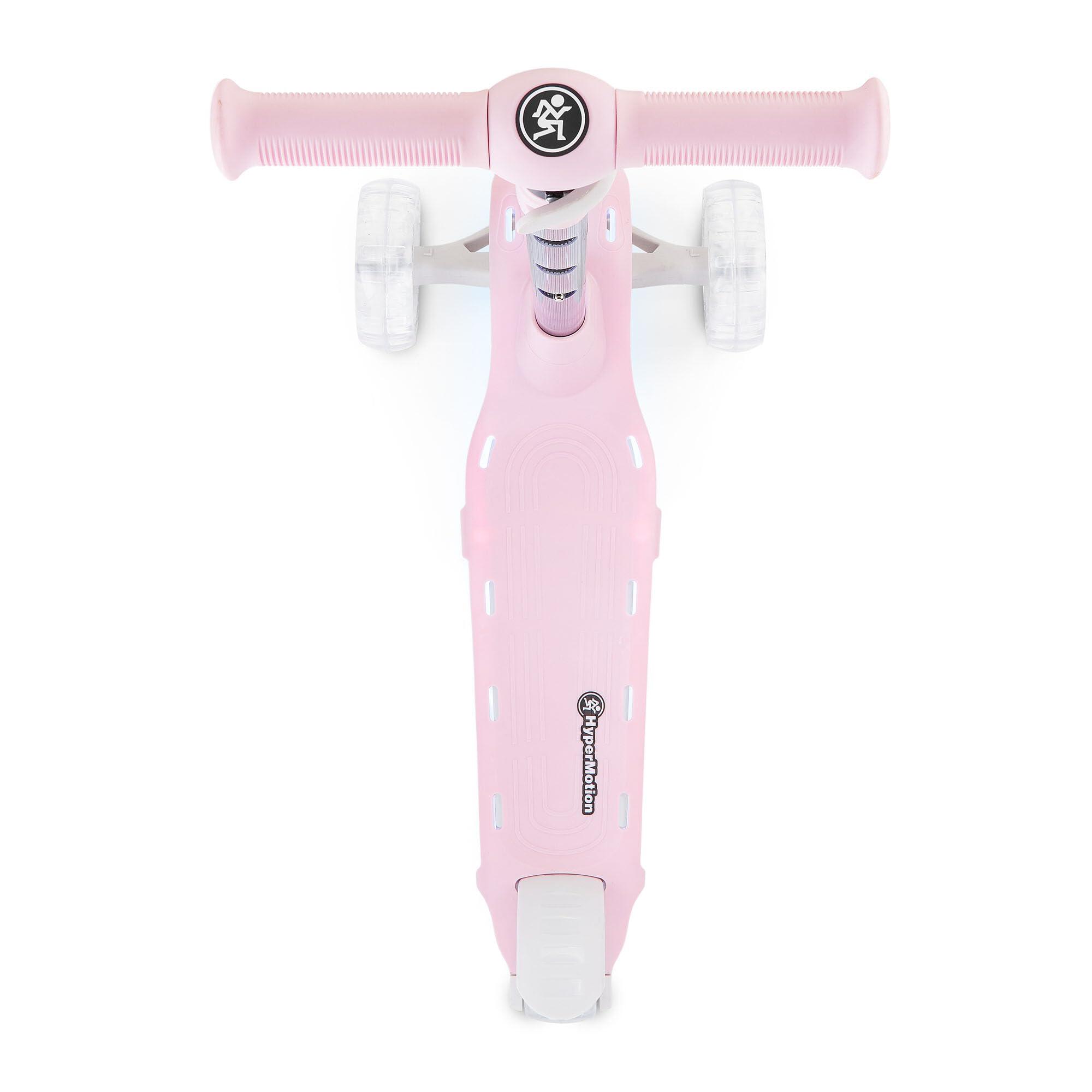 Trottinette enfant mixte 3 roues led, guidon réglable, hypermotion 10/11