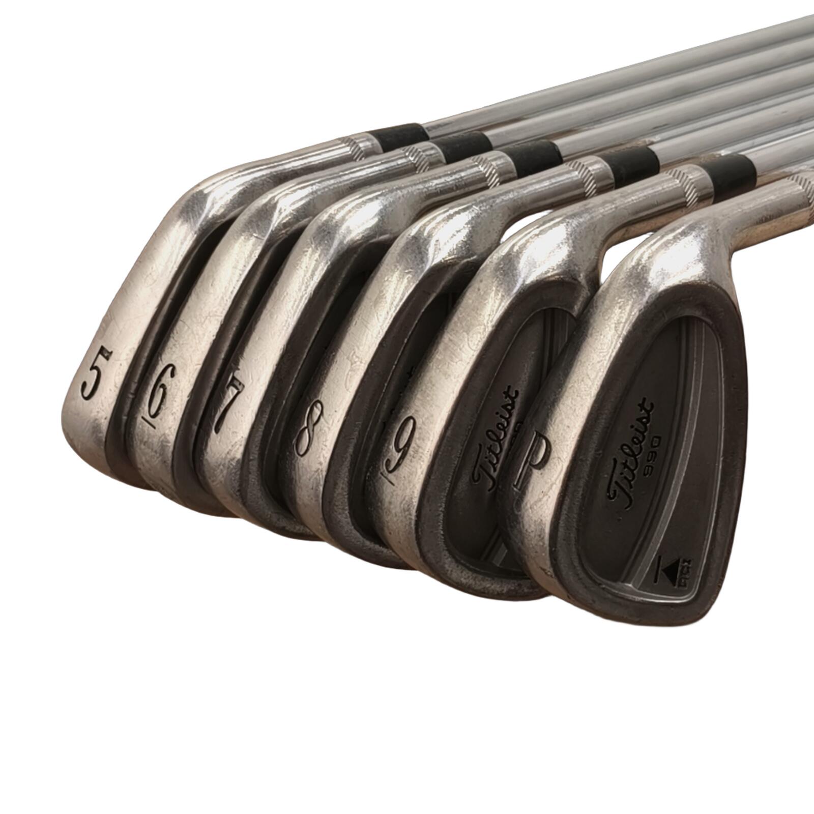 Titleist 990 DCI IJzerset / 5-PW / Flex Stiff / Staal 3/7
