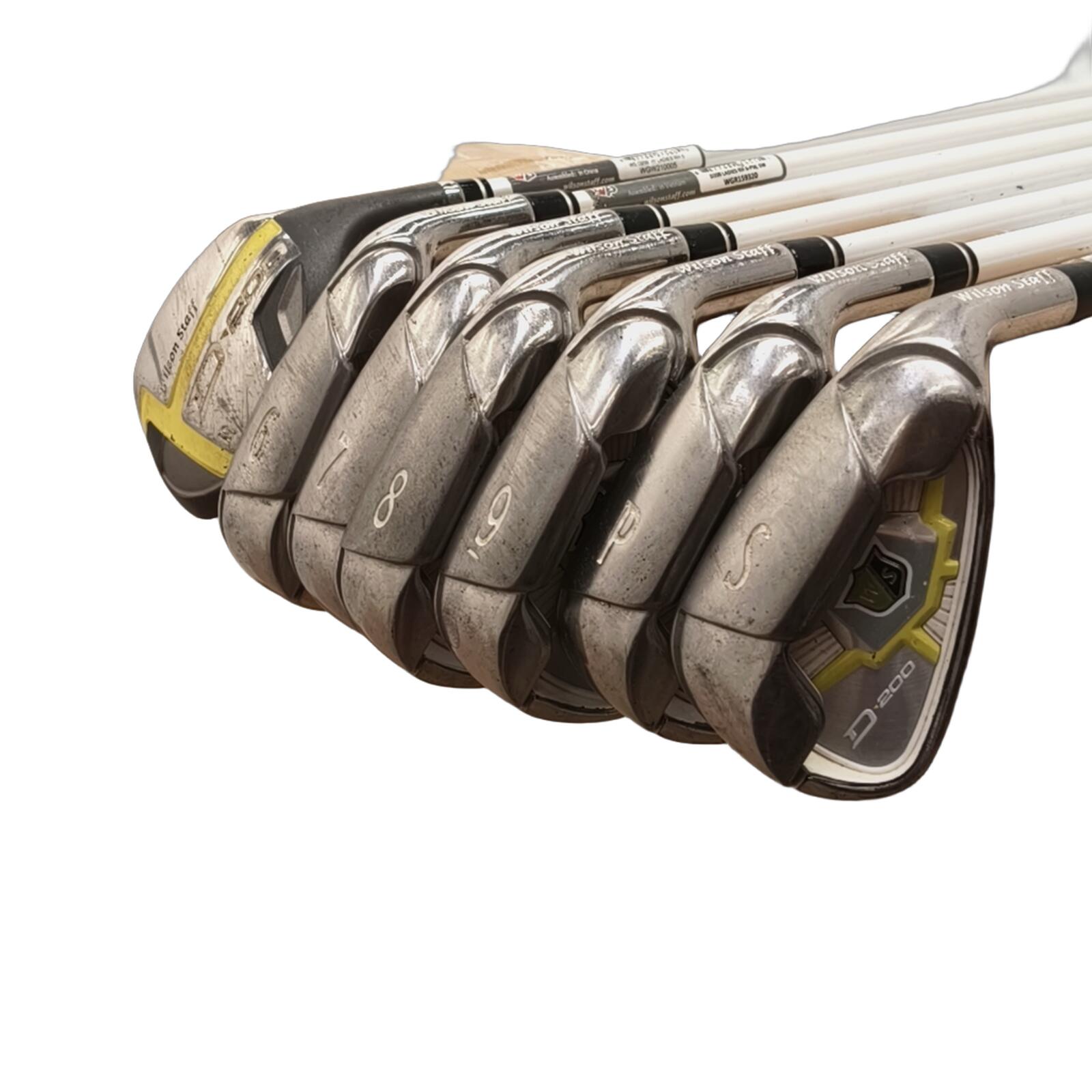 Wilson Staff D200 Superlite IJzerset / 6-PW+SW+5H / Flex Ladies / Grafiet 3/7