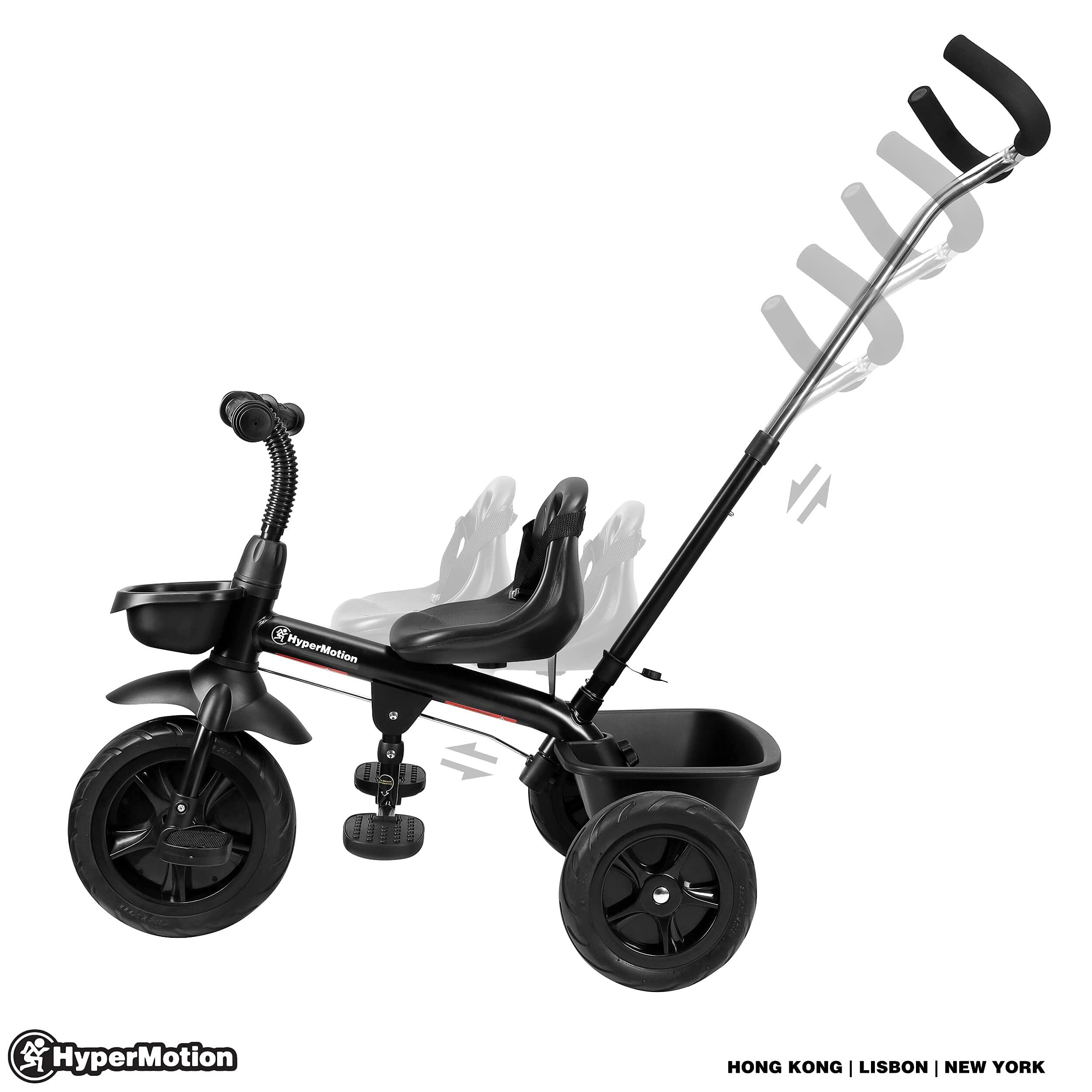 Tricycle enfant - mixte - poussoir réglable, roues increvables 7/10