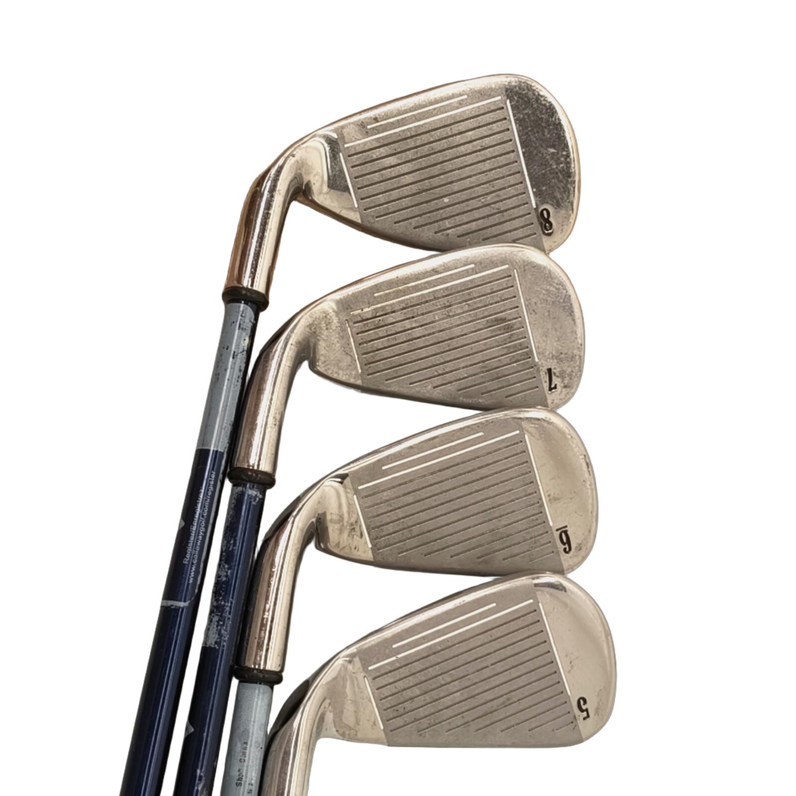 Callaway X-22 IJzerset / 5-PW+SW / Flex Ladies / Grafiet 6/7